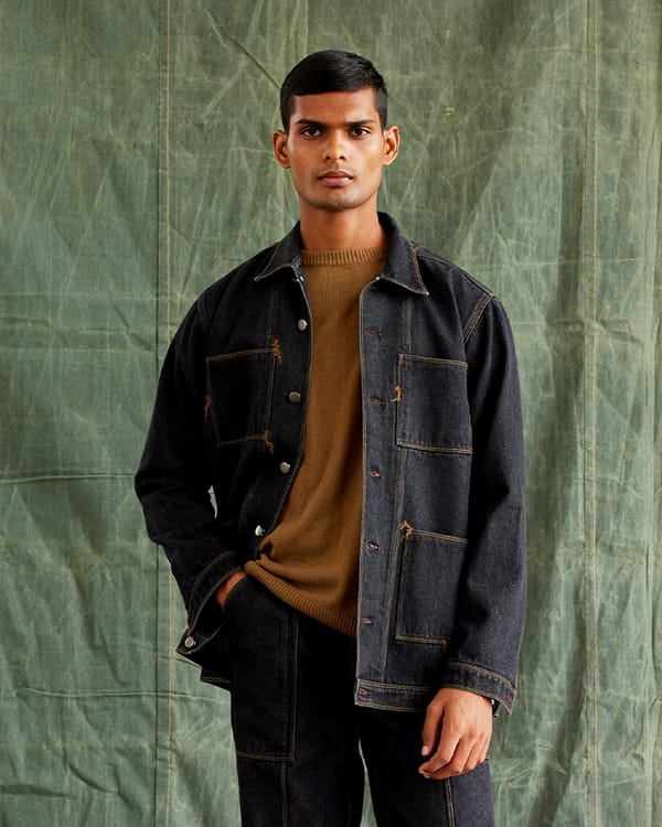 Countrymade India — Mended Denim Jacket