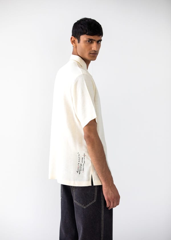 Countrymade India — ASEMIC HALF-SLEEVED SHIRT