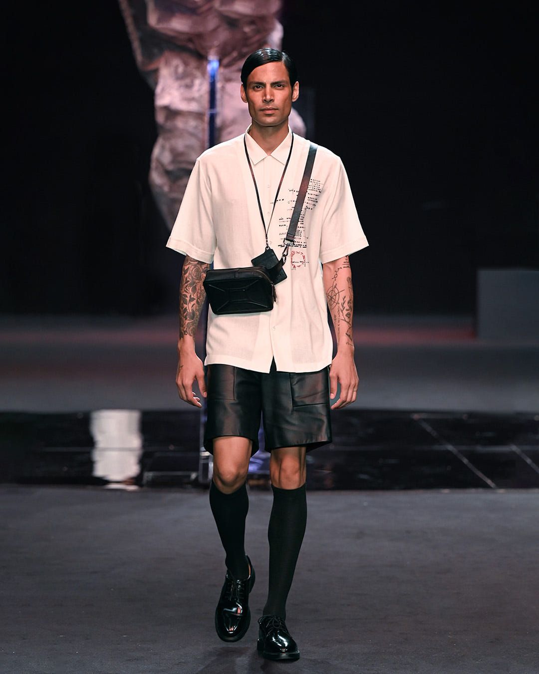 ASEMIC HALF-SLEEVED SHIRT - image 3