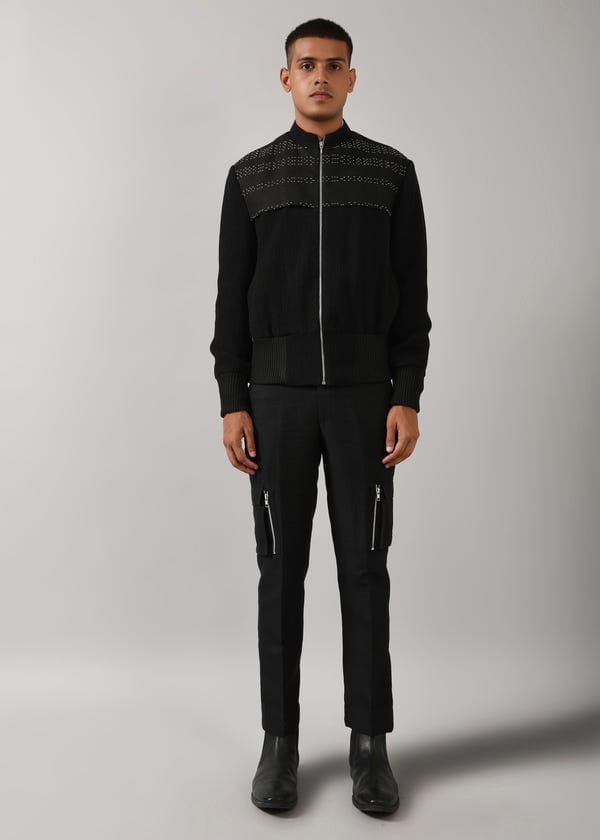 Countrymade India — Morse Code Bomber Jacket