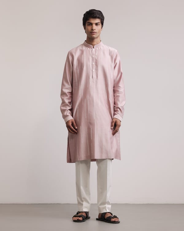 Countrymade India — Residual Stitches Linear Kurta Set