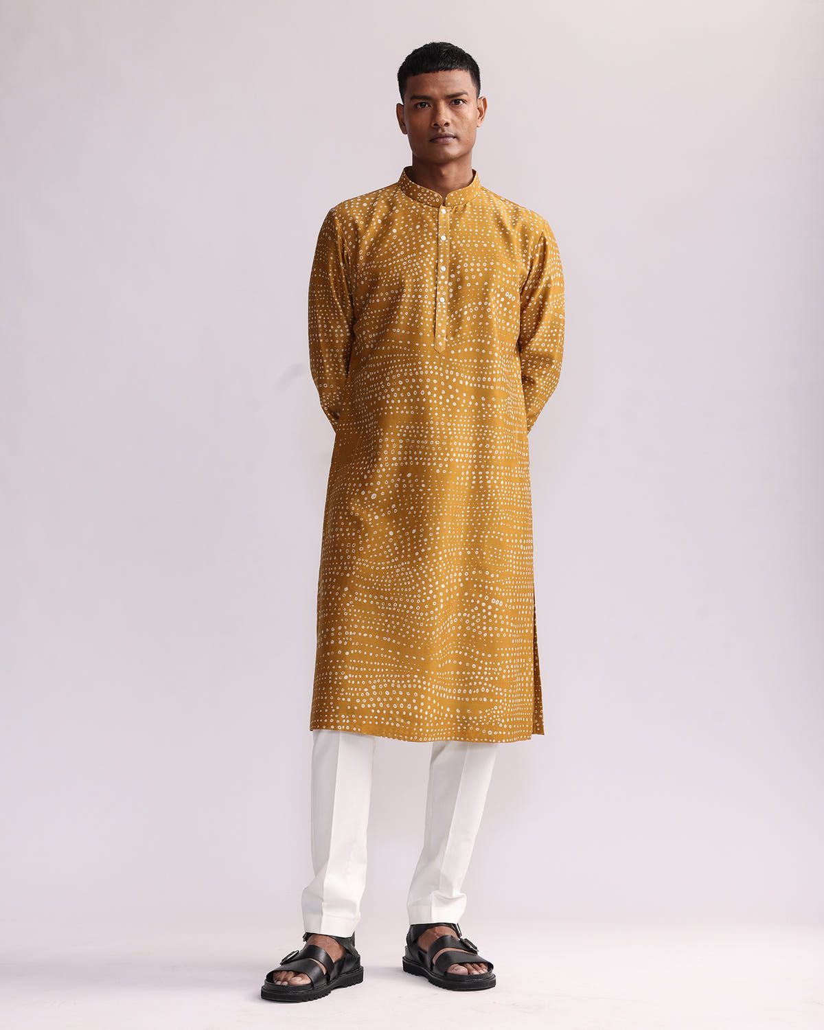 Aboriginal Dots Print Kurta - image 1