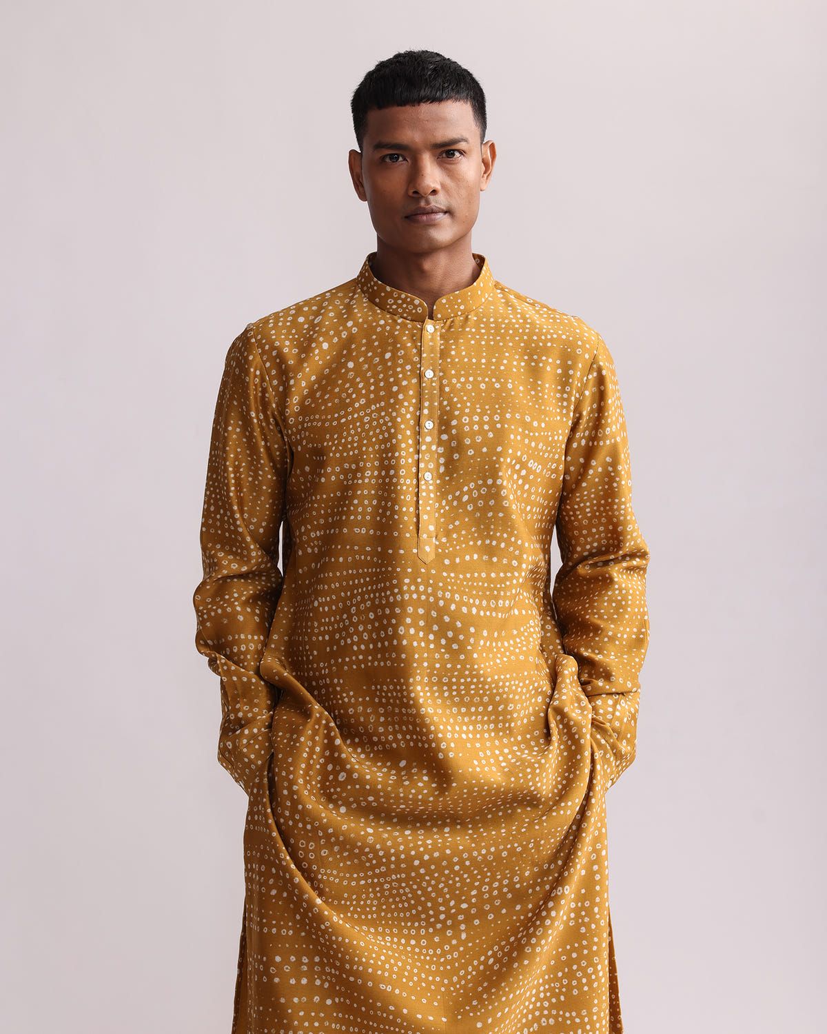 Aboriginal Dots Print Kurta - image 4