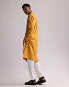 SHADOW CAMO HAND EMBROIDERED KURTA SET view 2