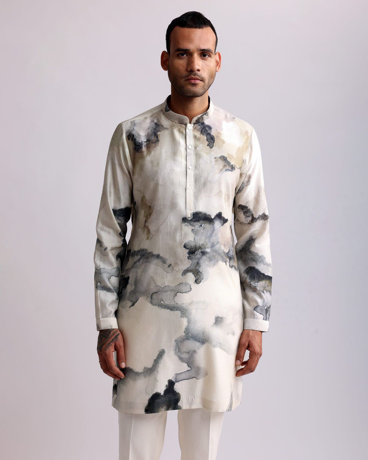 CHROMITE PRINTED KURTA - image 3
