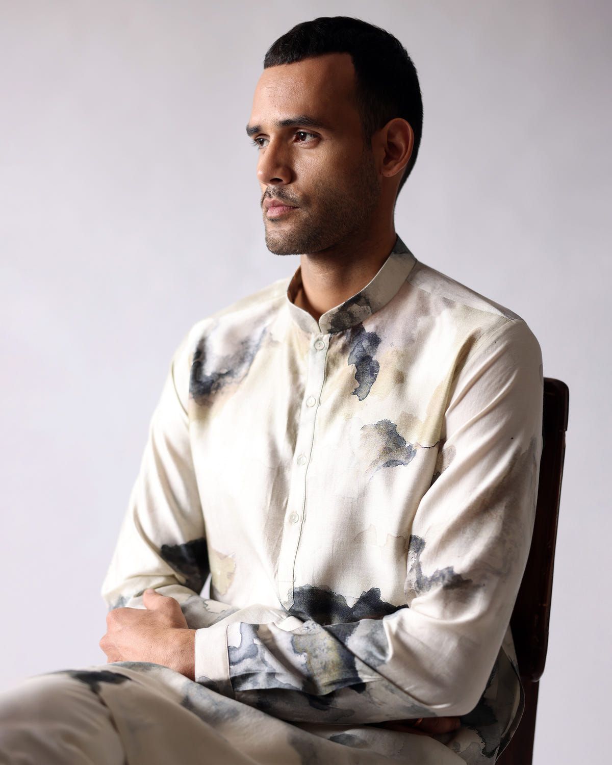 CHROMITE PRINTED KURTA - image 4