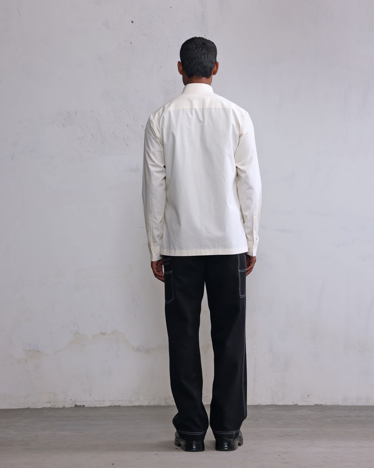 Urban ivory patch shirt - image 4