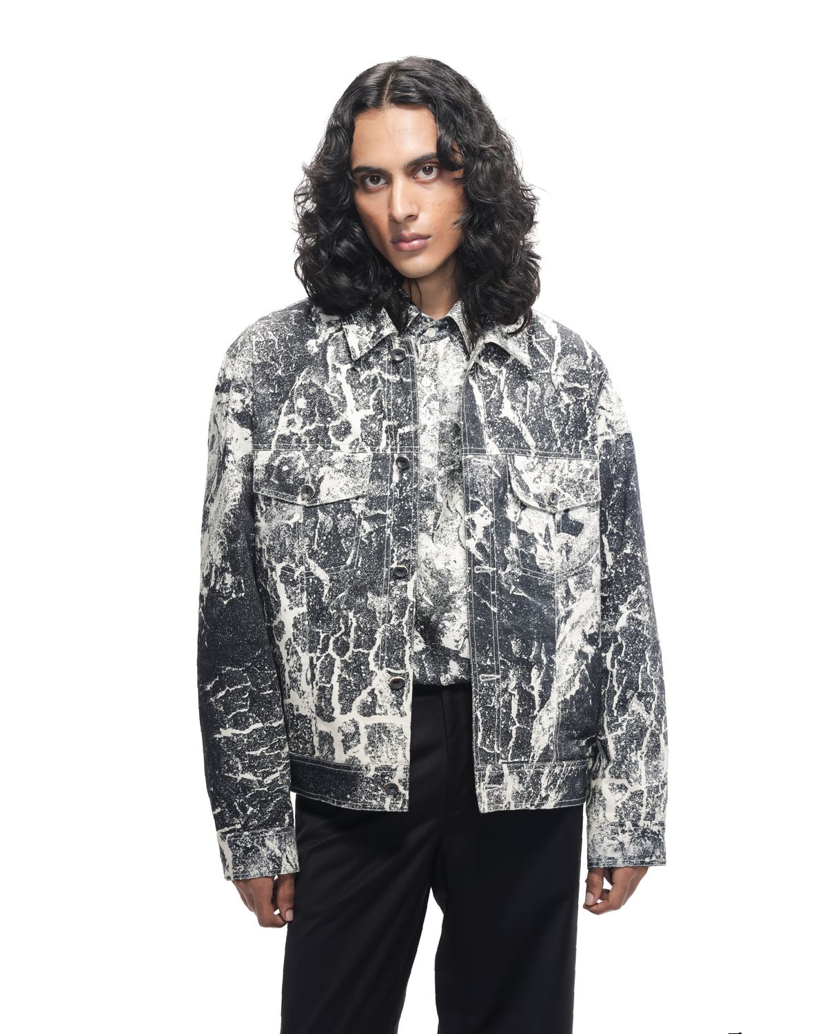 Residue Metal Trucker Jacket - image 1