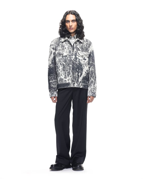 Countrymade India — Residue Metal Trucker Jacket