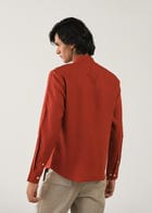 Dots Dash Hand embroidered Shirt view 3