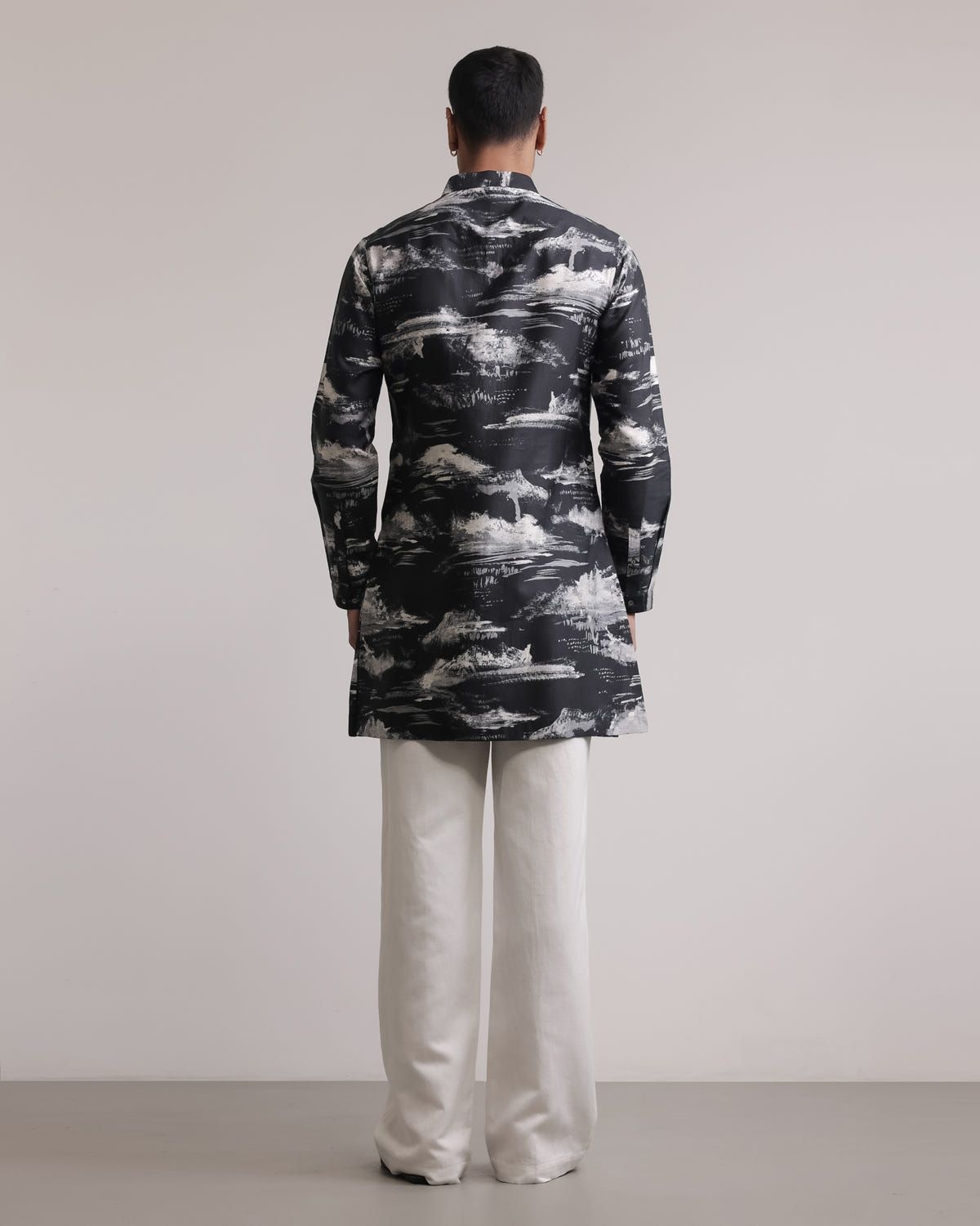 Dust Cloud Print Kurta - image 2