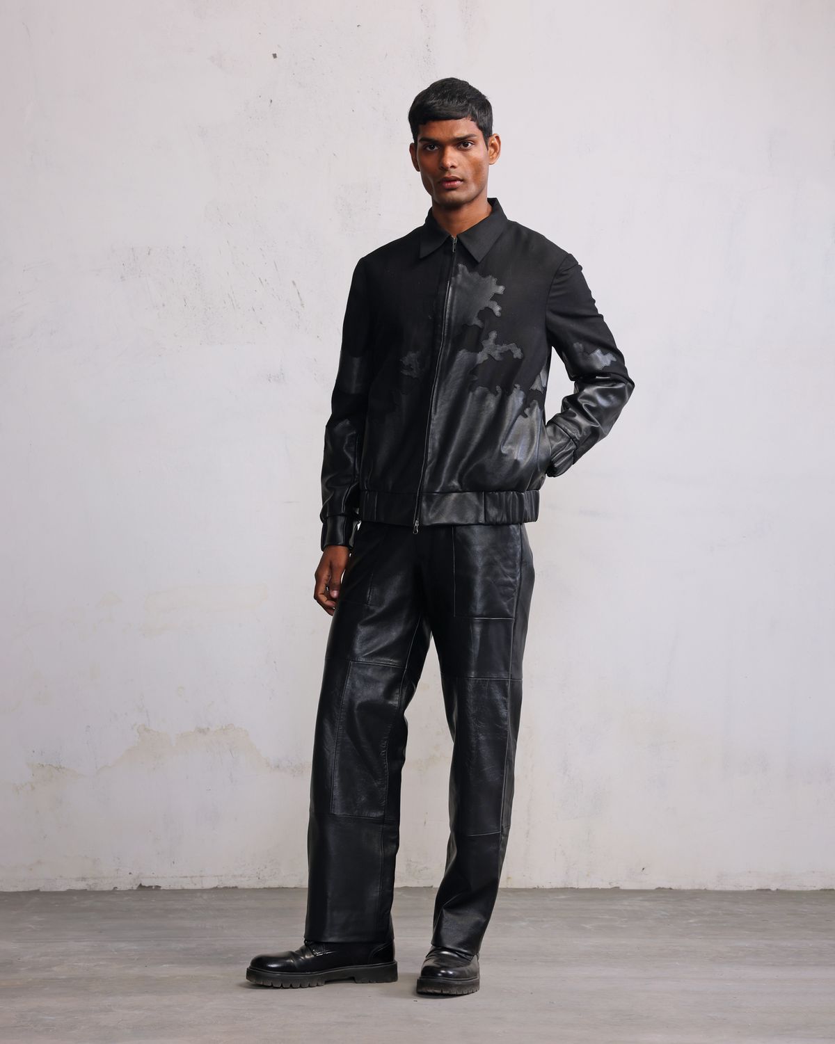 Tattered Terrain bomber jacket - image 1