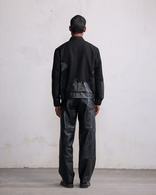 Countrymade India — Tattered Terrain bomber jacket