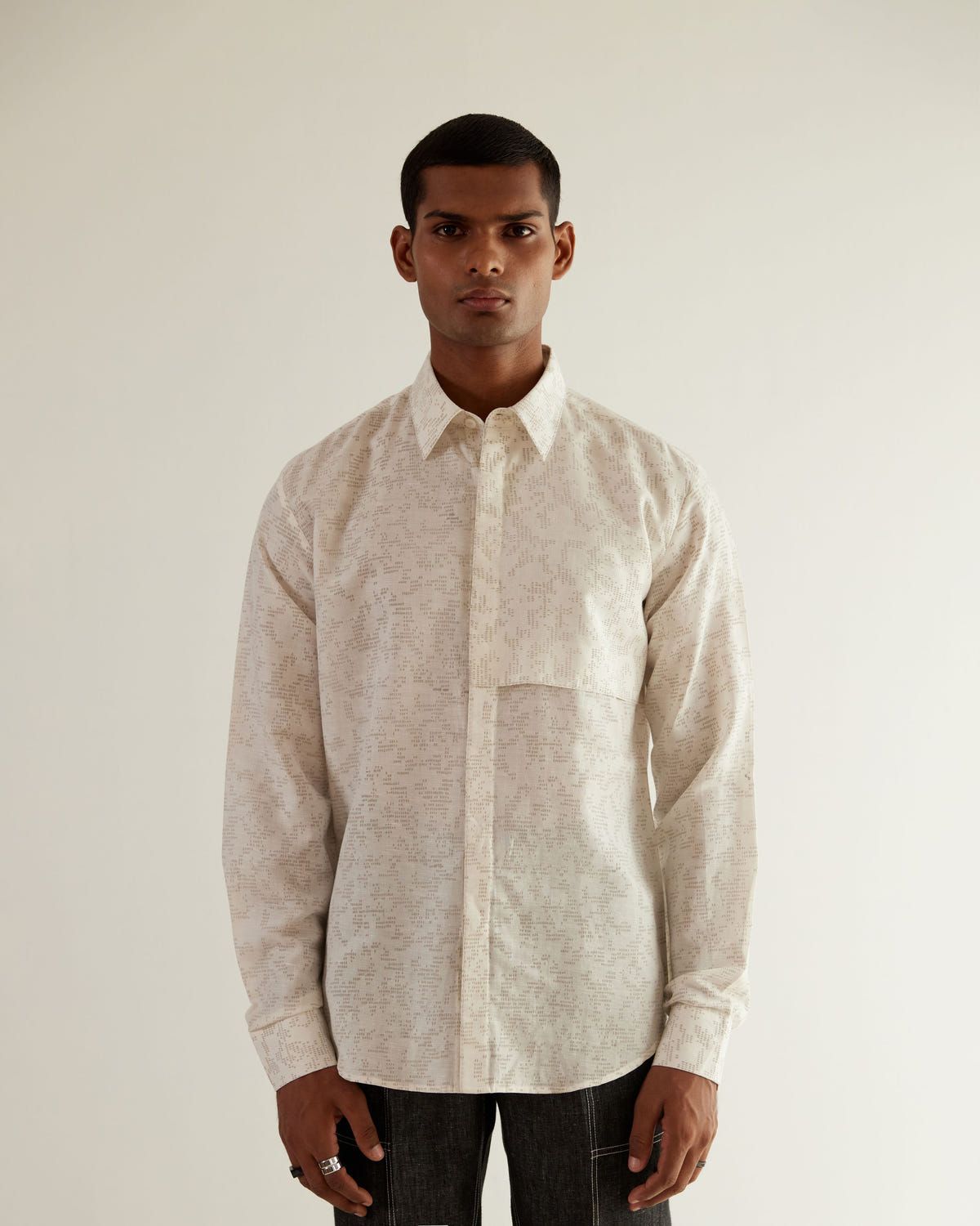 Camo Block Flap Shirt - image 1