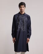 Residual Yoke Kurta Set view 3