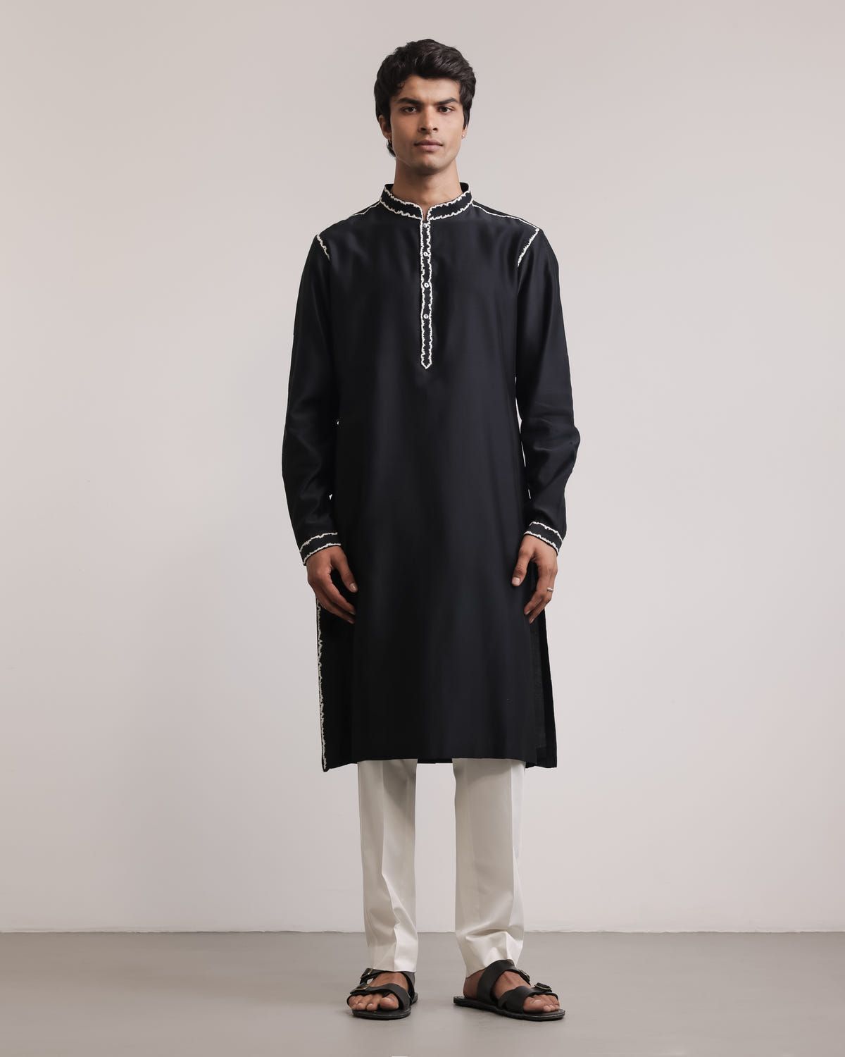 Fractured Lines Kurta Set - image 1