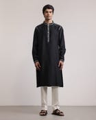 Fractured Lines Kurta Set view 1