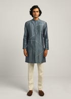 Patchwork Block Kurta Set view 1