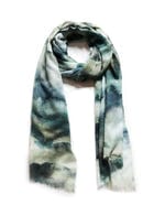 Camouflaged clouds scarf view 2