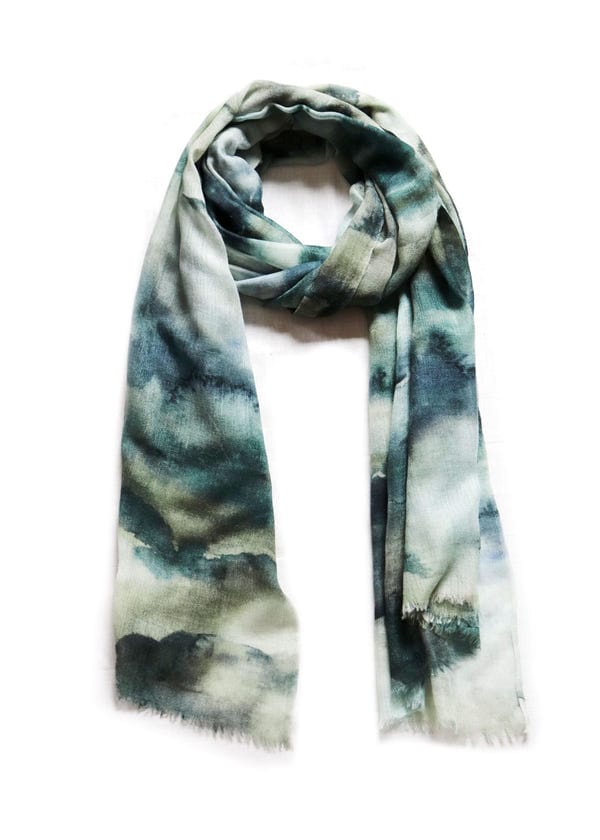 Countrymade India — Camouflaged clouds scarf