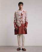 Wall Crack Kurta view 1