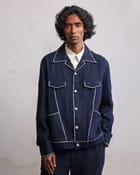 Fractured seam detail jacket view 4