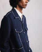 Fractured seam detail jacket view 5