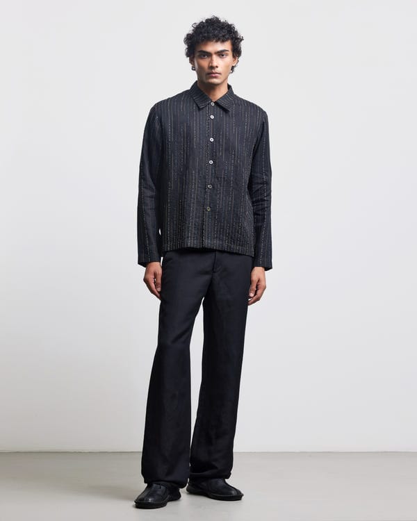 Countrymade India — THREE LINE STITCH OVERSHIRT
