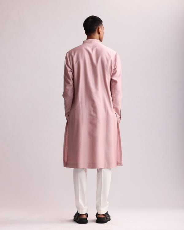 Countrymade India — SHADOW CAMO HAND EMBROIDERED KURTA SET