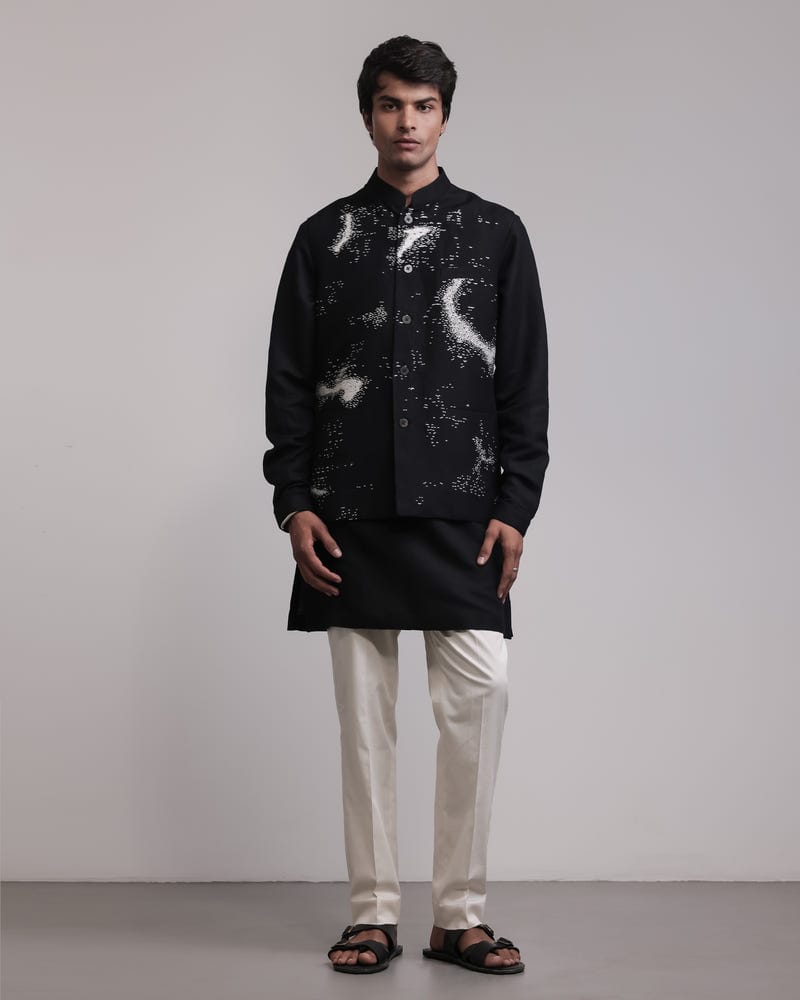 Trail Drift Bundi Kurta Set