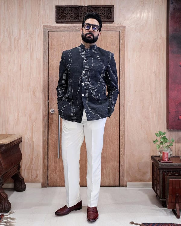 Countrymade India — Constellation Handloom Bandhgala Jacket