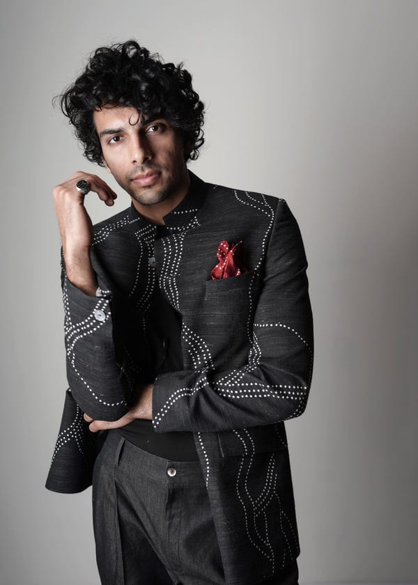 Countrymade India — Constellation Handloom Bandhgala Jacket