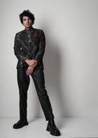 Constellation Handloom Bandhgala Jacket view 5