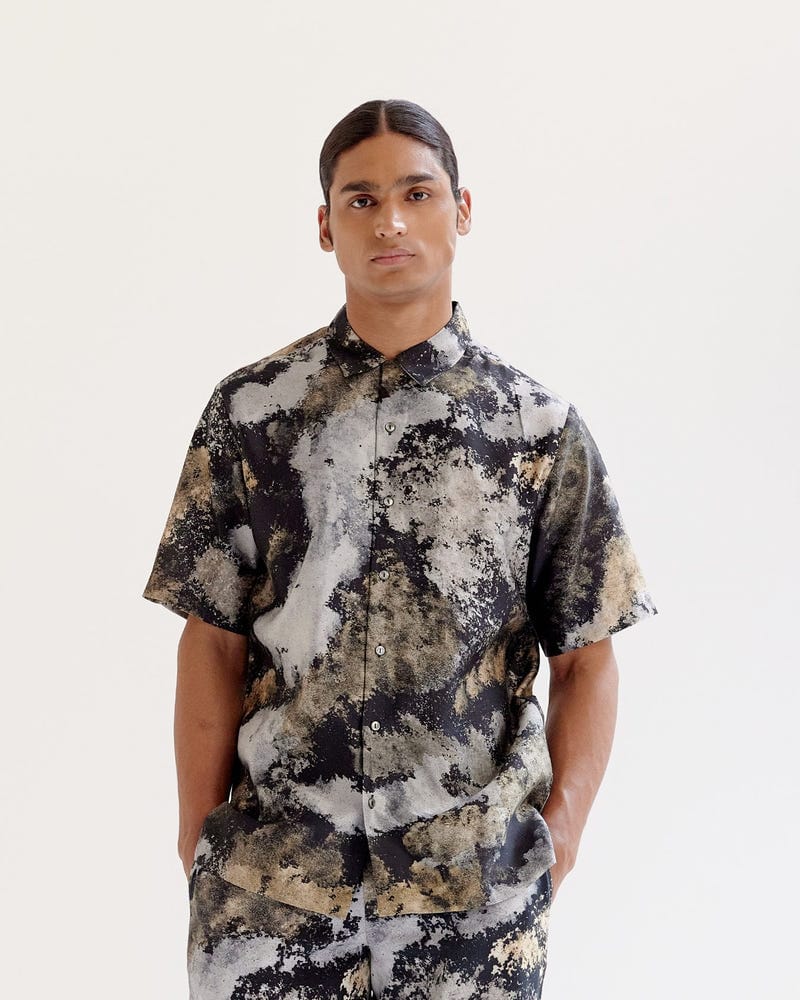 Dust Cloud Camo Half Shirt