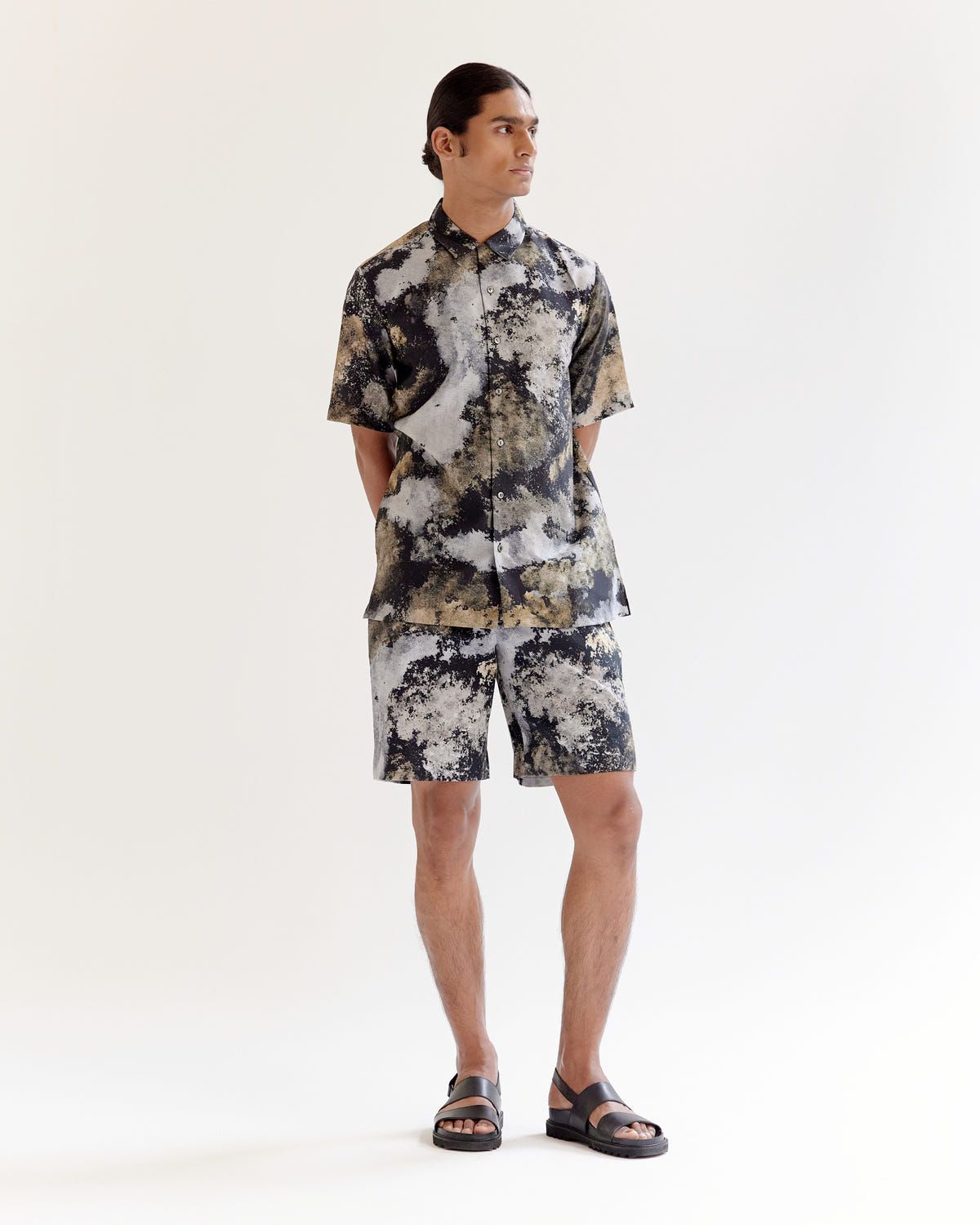 Dust Cloud Camo Half Shirt - image 2