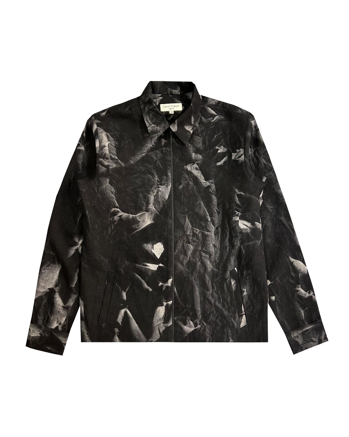 Reflection Zipper Short Shirt - image 1