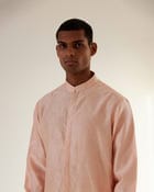 Black Hole Embroidery Kurta Set view 2