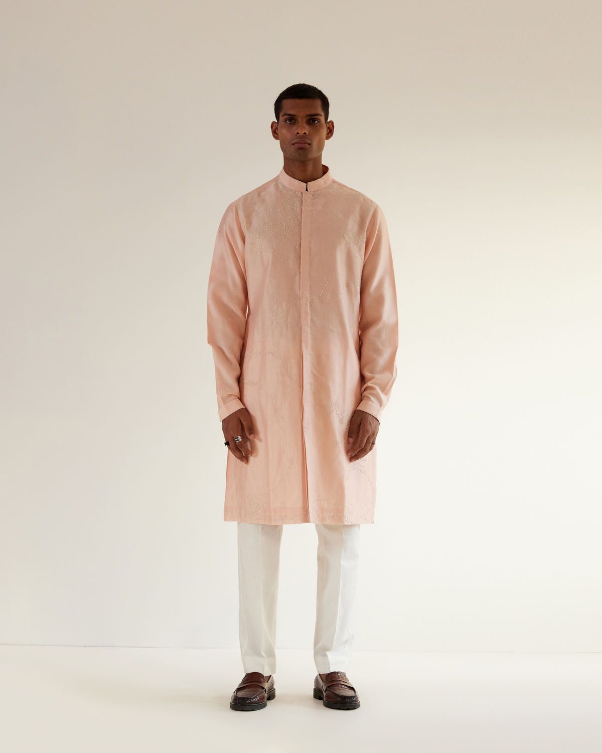 Black Hole Embroidery Kurta Set - image 3
