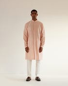 Black Hole Embroidery Kurta Set view 3
