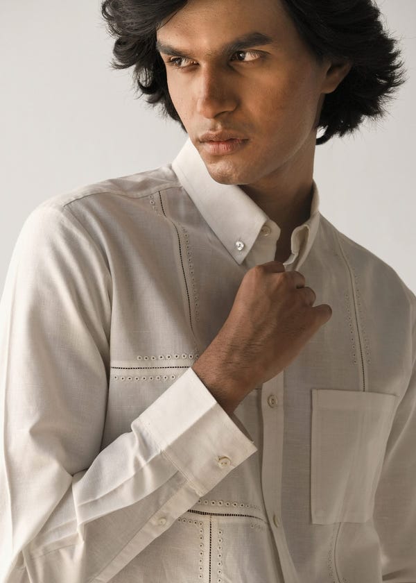 Countrymade India — Fuselage Fagotting Shirt