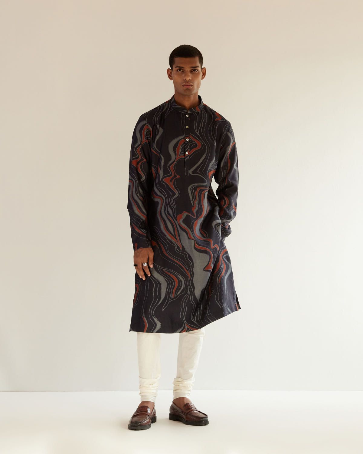 Infinity Print Kurta - image 1