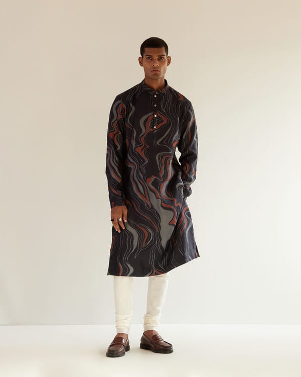 Countrymade India — Infinity Print Kurta