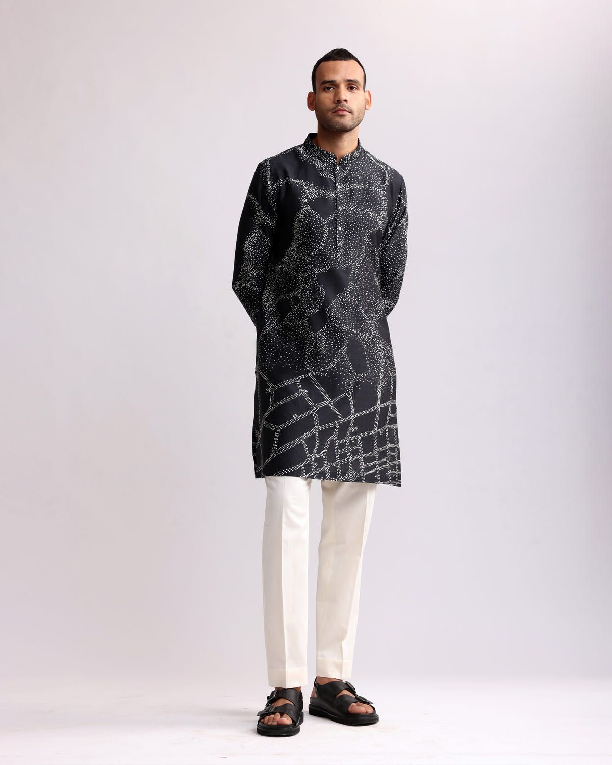 NORMANDY PRINTED KURTA - image 1