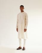 Black Hole Self Kurta Set view 4