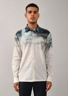 Camouflaged Clouds Placement Shirt view 1