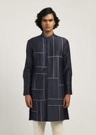 Patchwork Block Kurta Set view 1