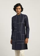 Patchwork Block Kurta Set view 2