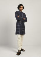Patchwork Block Kurta Set view 4