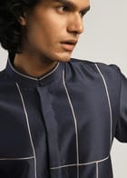 Patchwork Block Kurta Set view 5