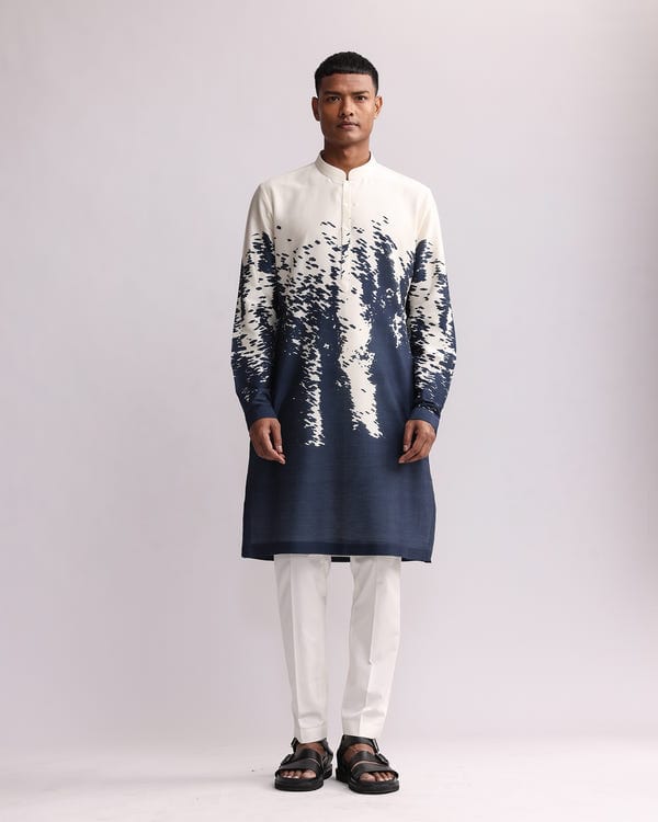 Countrymade India — Ombre Shadow Kurta